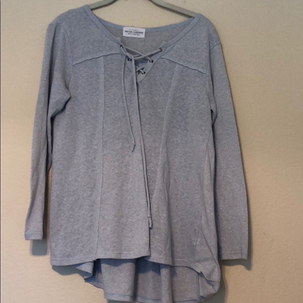 Nectar Clothing Blue Long Sleeve